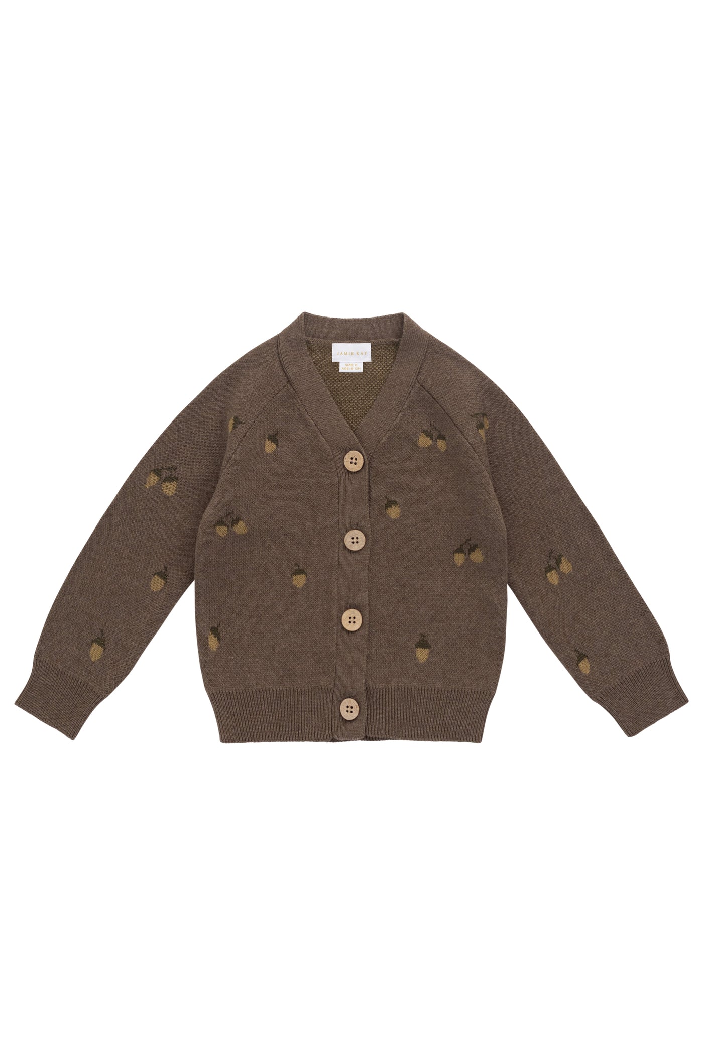 Easton Vest - Forest Acorns Toasted Marle