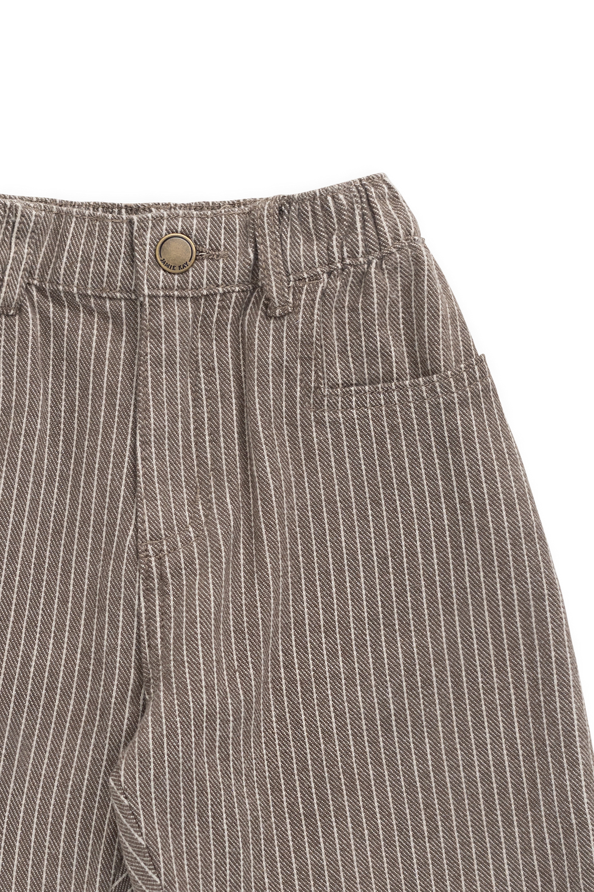 Abel Broek - Mini Pinstripe Cassava / Iroko - Arlina kinderkleding