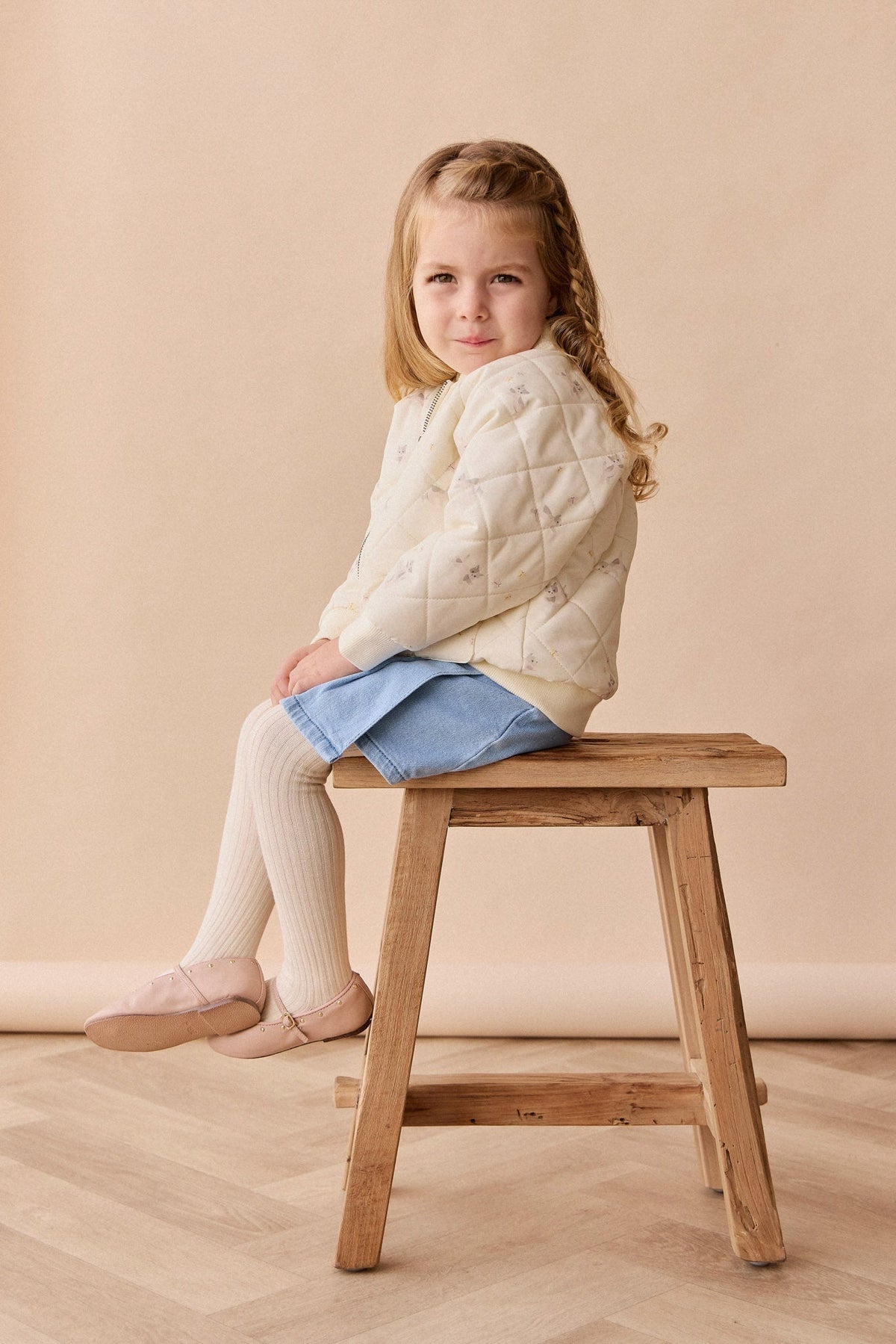 Cammy Jasje - Playful Kitten Whisper White - Arlina kinderkleding