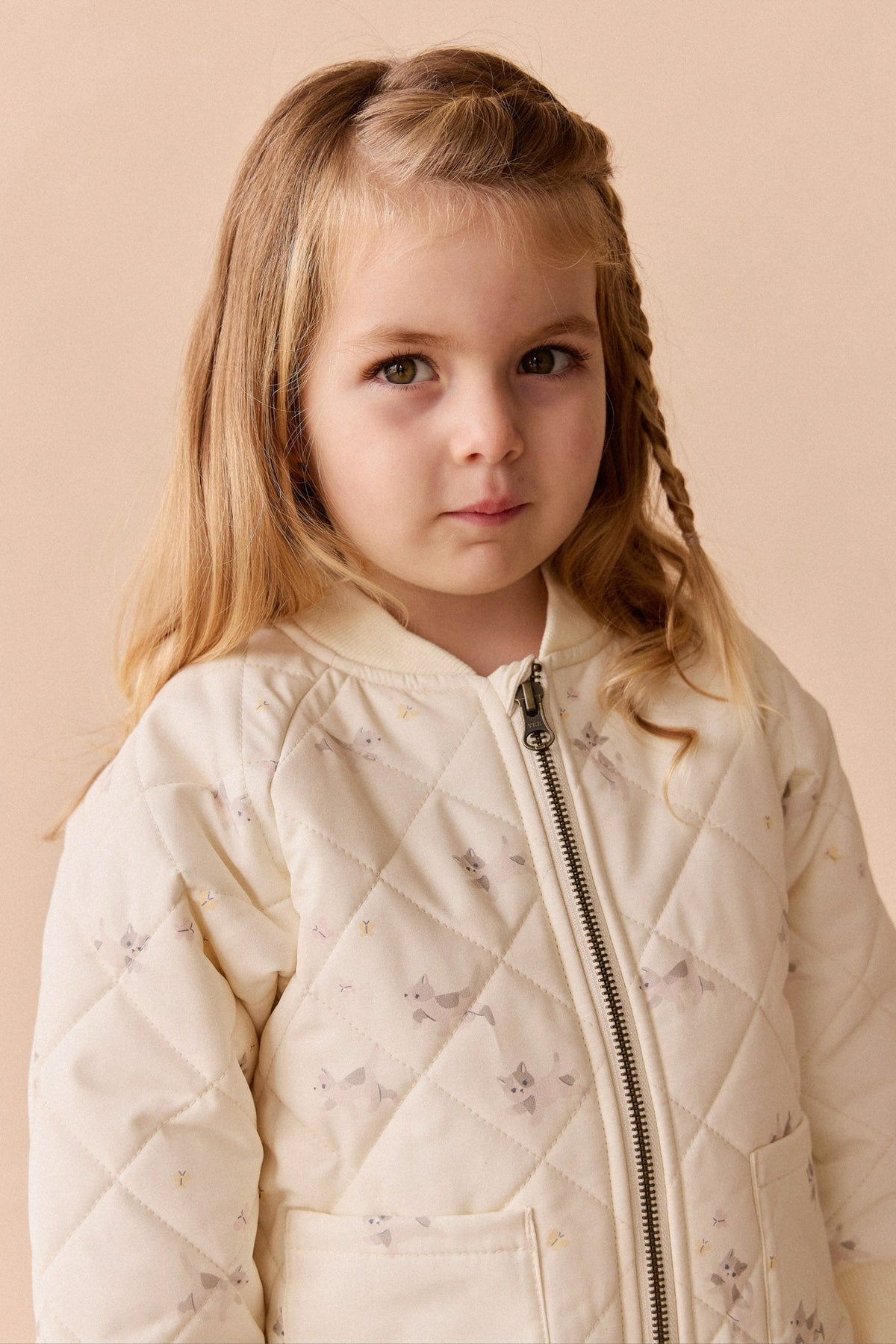 Cammy Jasje - Playful Kitten Whisper White - Arlina kinderkleding