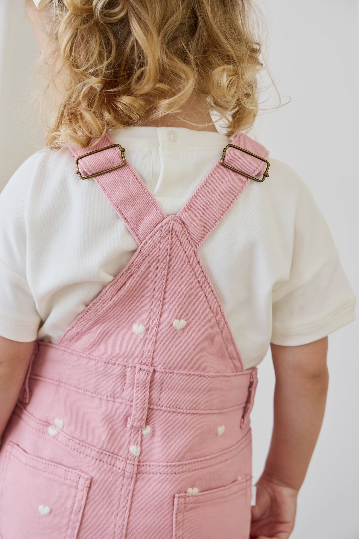 Classic Tuinjurkje - Petite Heart Rose - Arlina kinderkleding