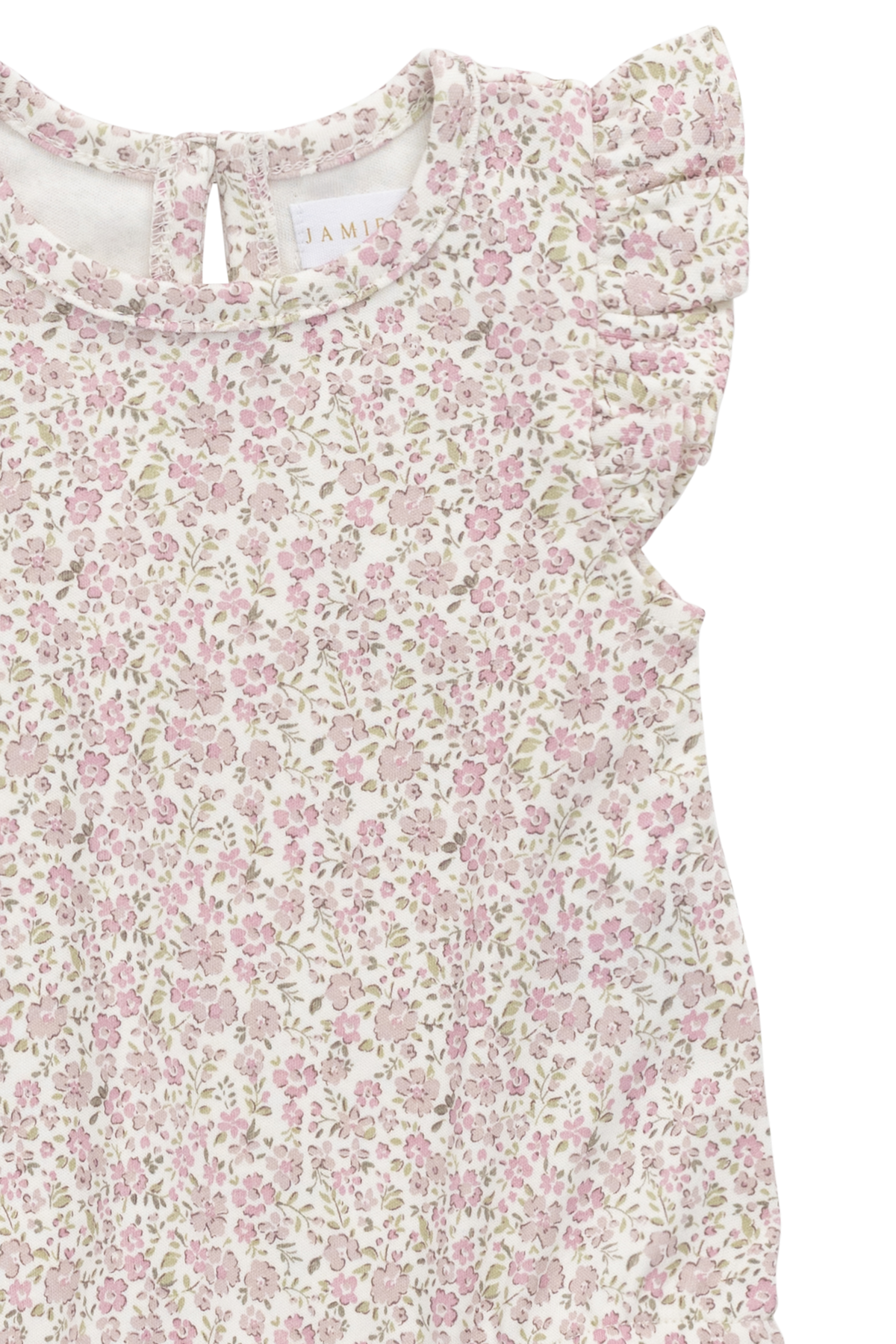Biologisch Katoenen Adrienne Speelpakje - Tully Mauve - Arlina kinderkleding
