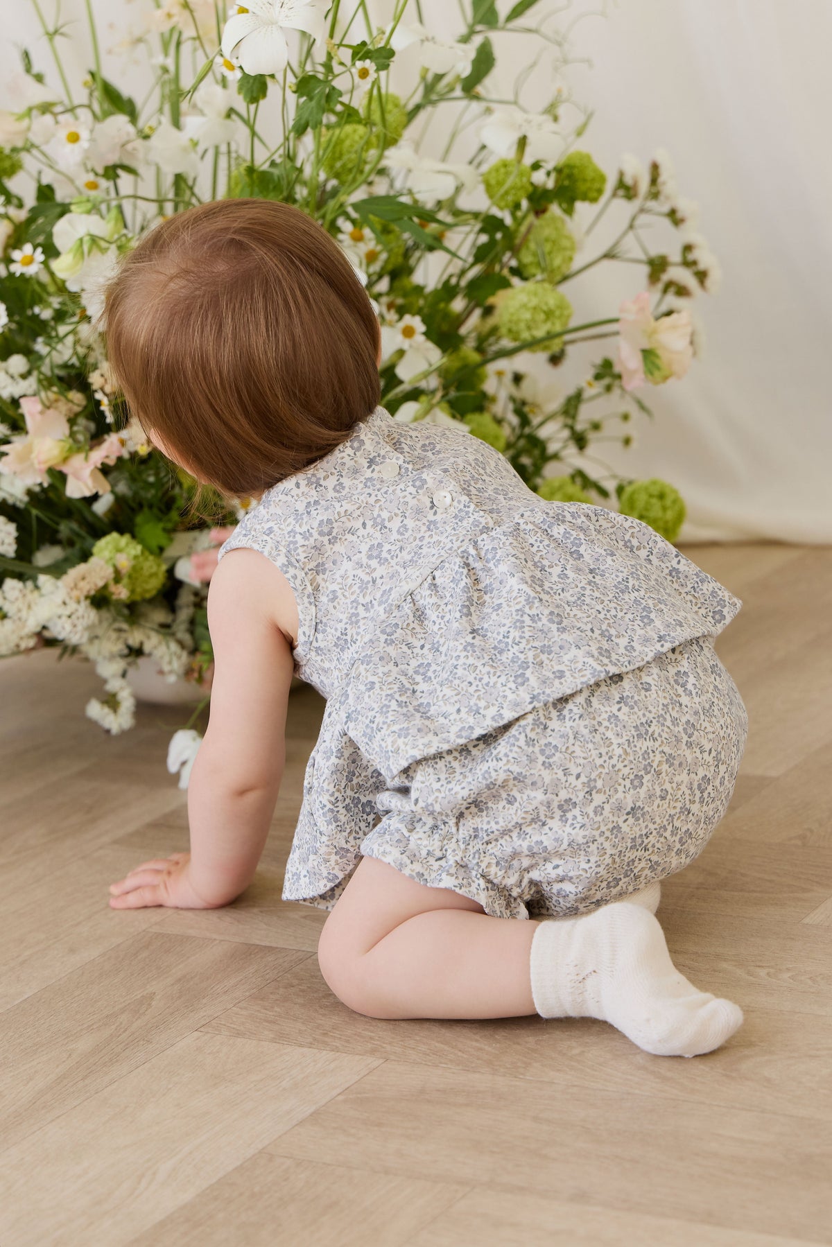 Biologisch Katoenen Adrienne Top - Tully Grey - Arlina kinderkleding