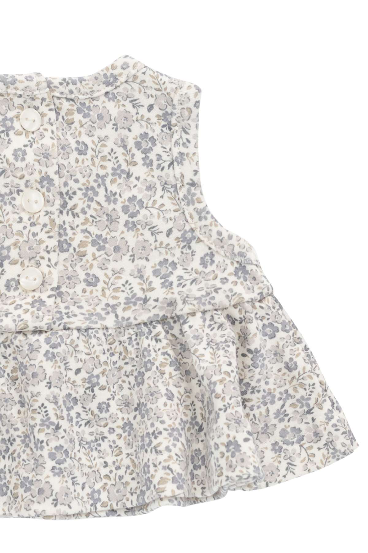 Biologisch Katoenen Adrienne Top - Tully Grey - Arlina kinderkleding