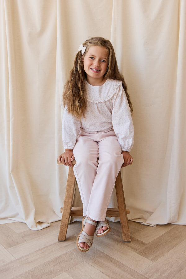 Biologisch Katoenen Amira Blouse - Aries Mauve