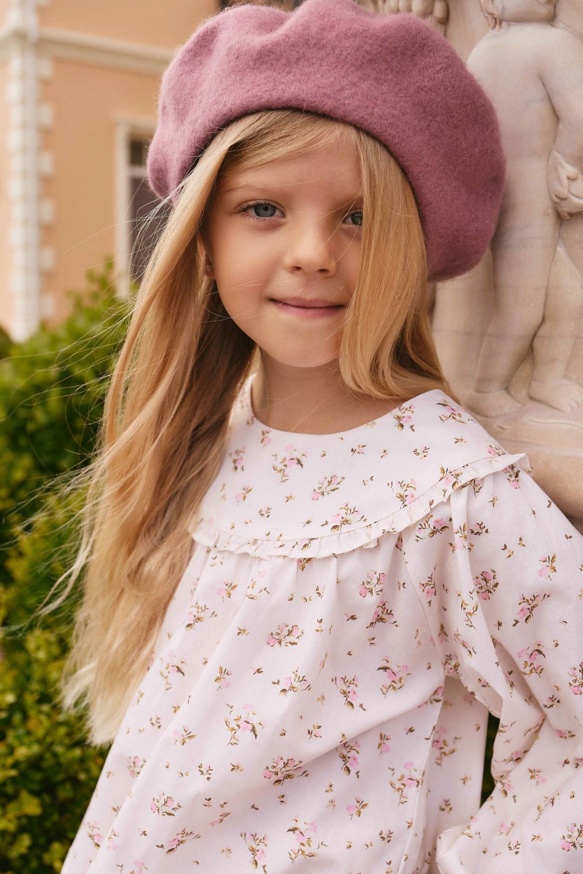 Biologisch Katoenen Amira Blouse - Bianca Antique - Arlina kinderkleding