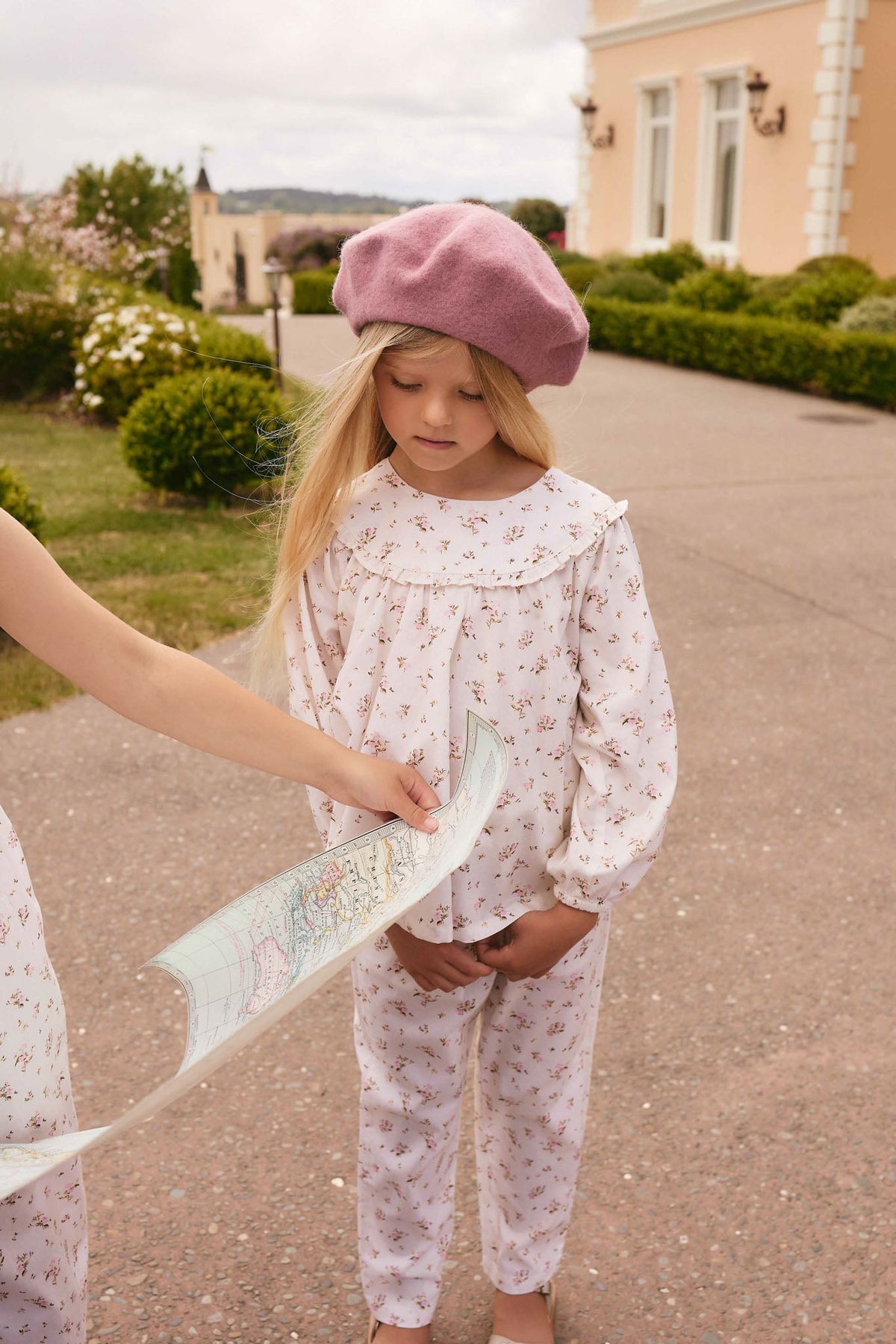 Biologisch Katoenen Amira Blouse - Bianca Antique - Arlina kinderkleding