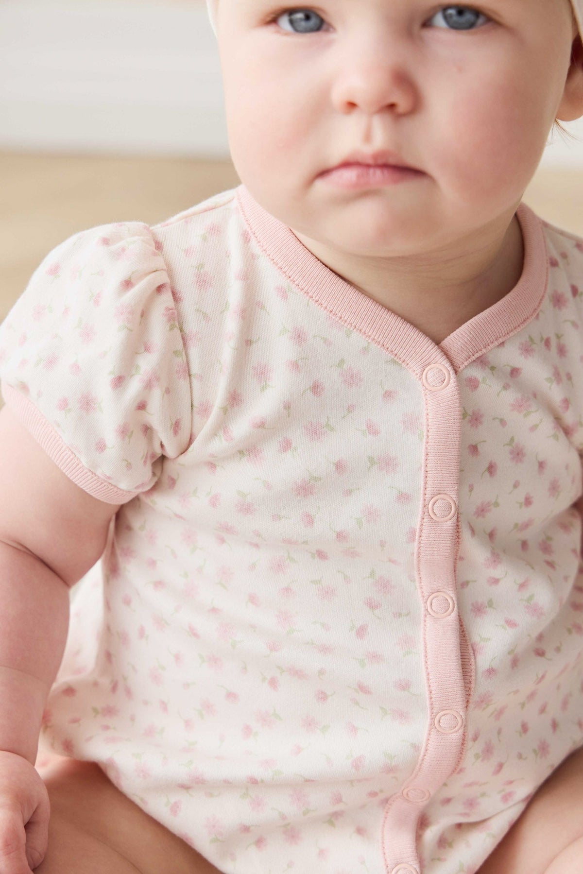 Biologisch Katoenen Antoinette Speelpakje - Victoria Blush - Arlina kinderkleding